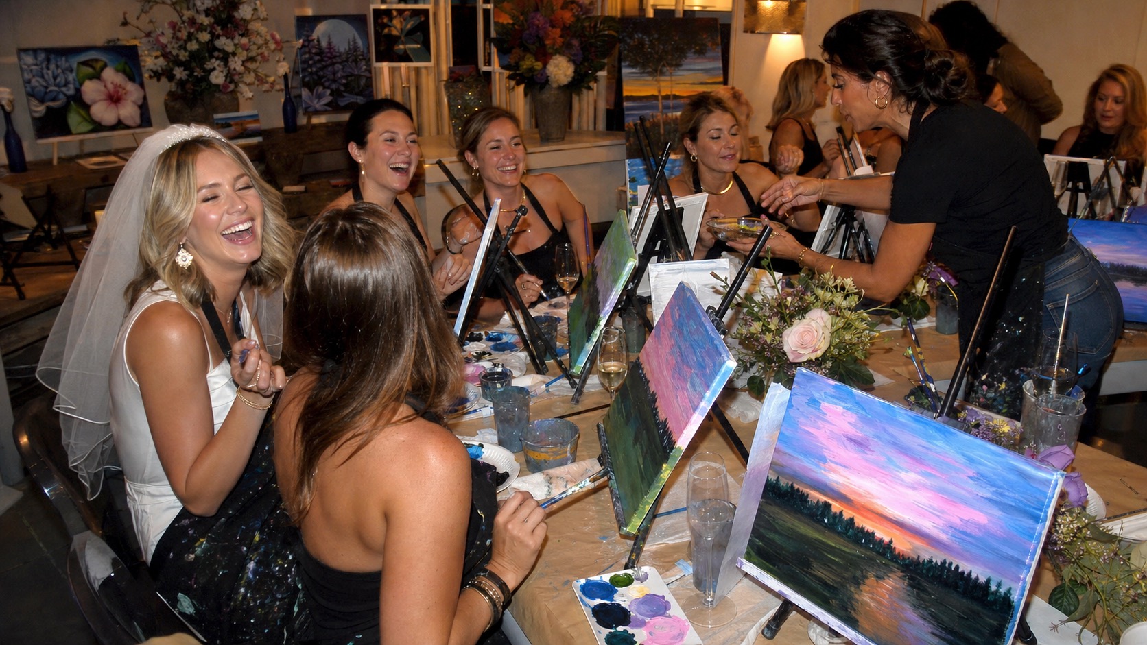 Private Events Are the Profit Center for Paint and Sip Studios
